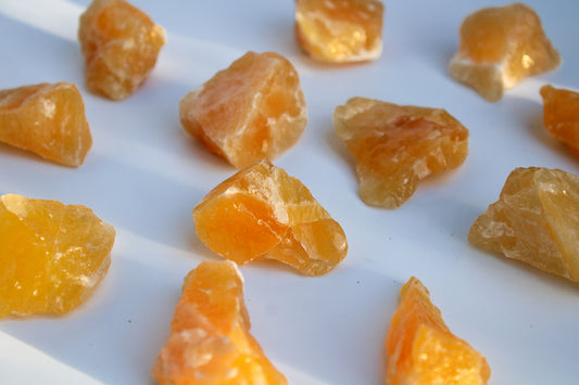 Honey Calcite (raw)